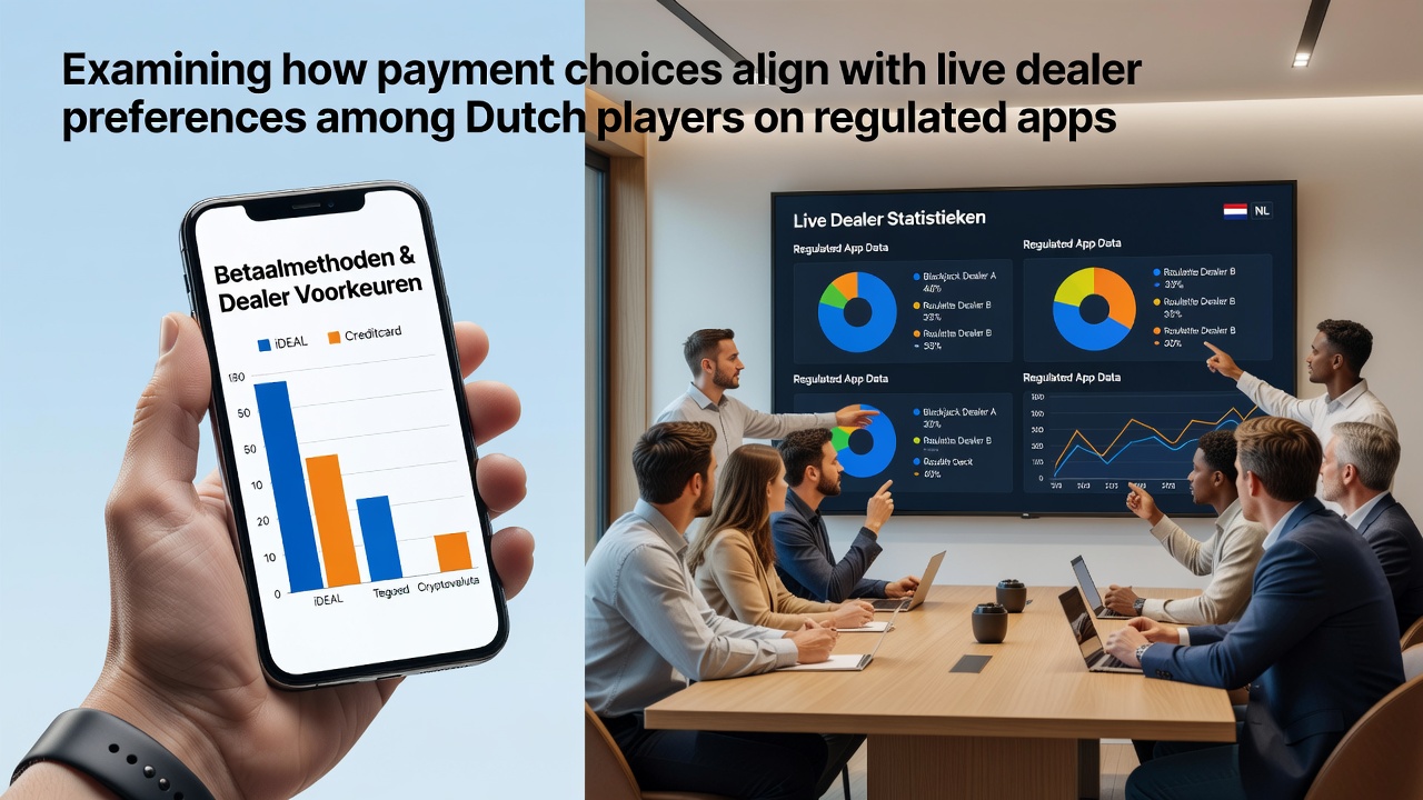 Overzicht van betaalmethoden en live dealer interfaces op Nederlandse mobiele casino-apps