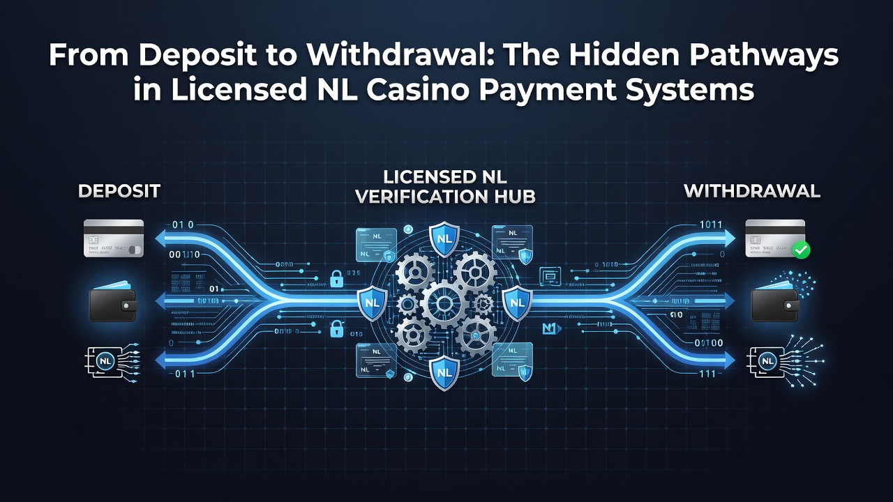 Overzicht van betalingssystemen in Nederlandse casino's met diagrammen van stortingen en opnames