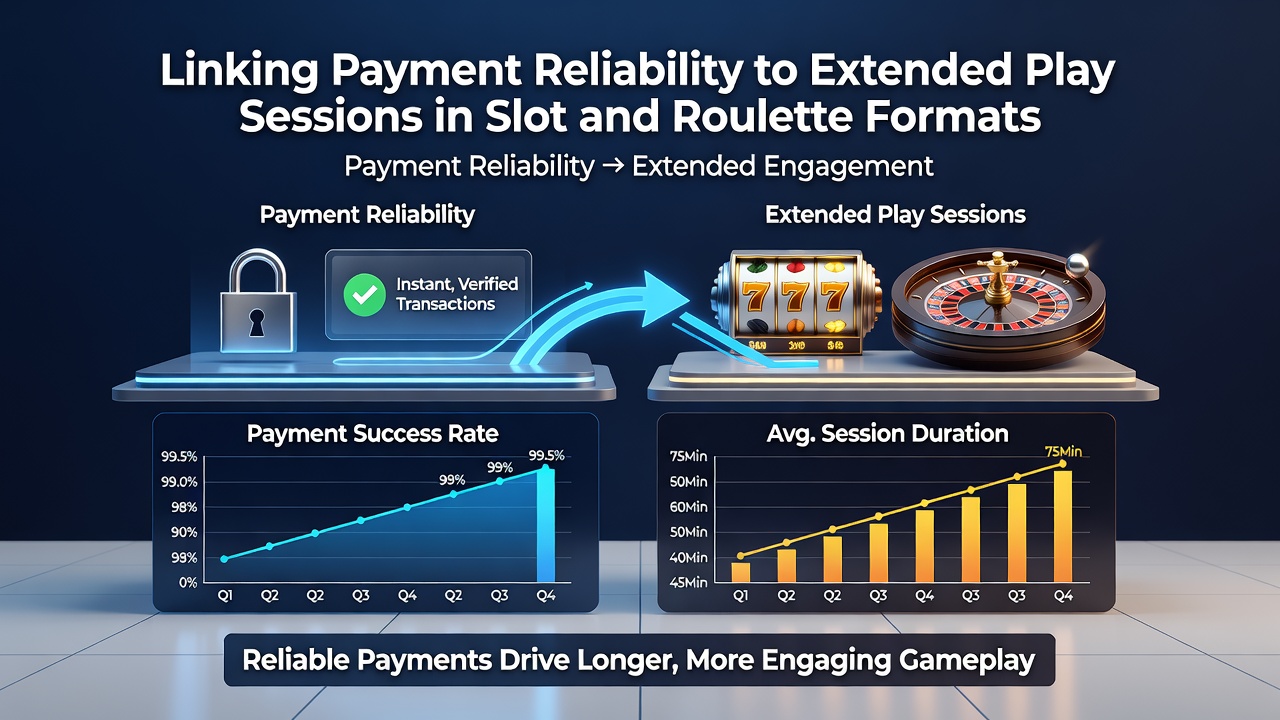 Live roulette en slot interfaces met betalingsintegratie