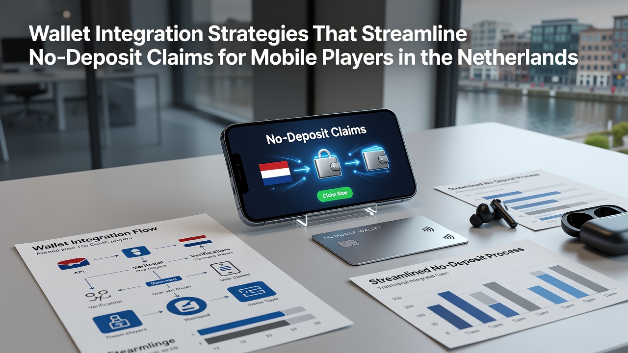 Mobiele speler die een digitale wallet gebruikt voor no-deposit claims bij een Nederlands online casino